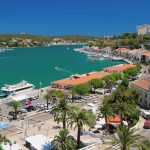 coast of maon, minorca, spain