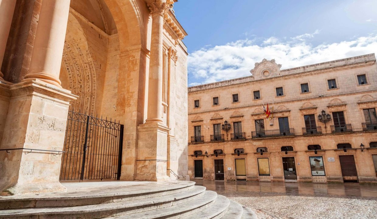 cathedral in ciutadella