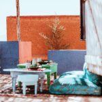 furniture at a holiday home in menorca